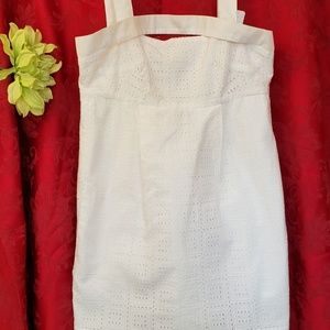 Richard Nicol Topshop white eyelet dress size 4